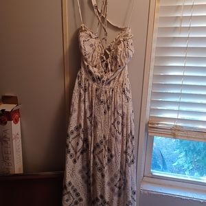 Urban Outfitters lace up dress